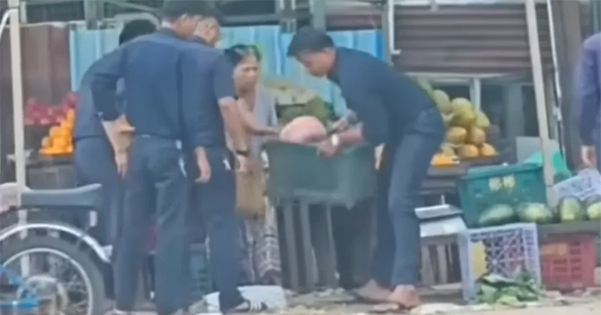 In Yangon, municipalities are really tough
