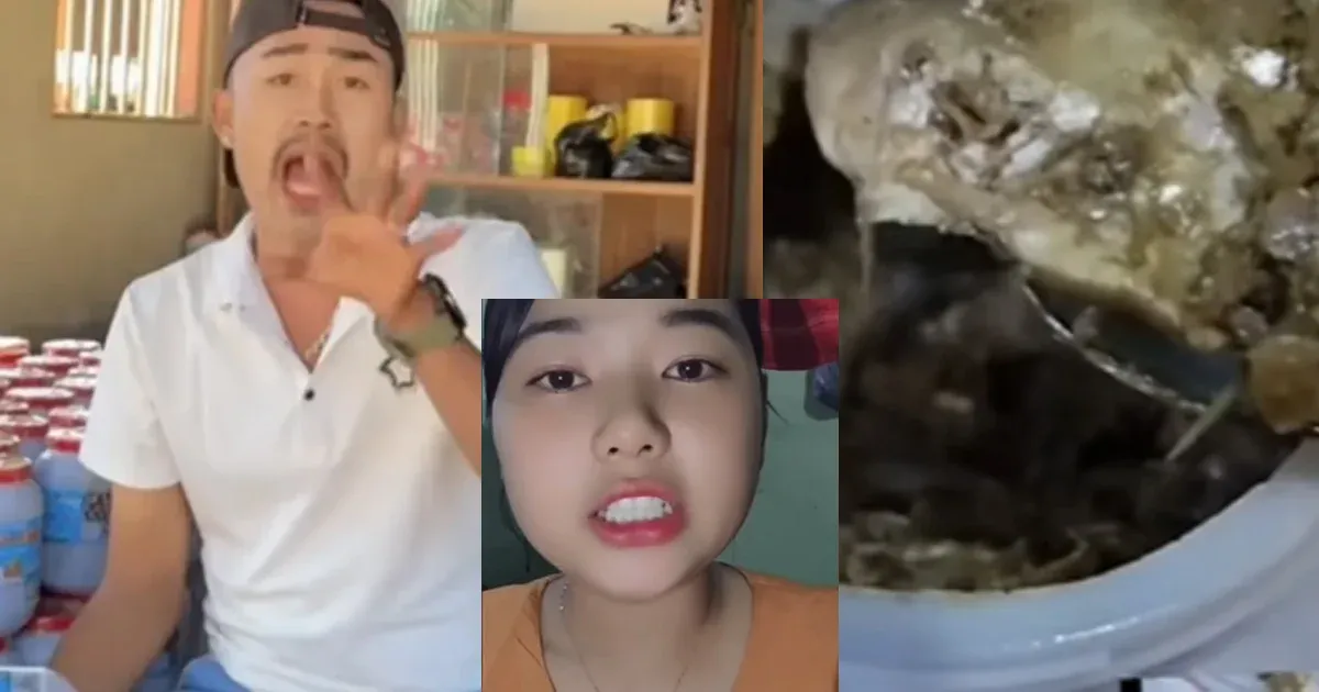 Aung Chan Aye's fish paste can contain other animals, a rough match