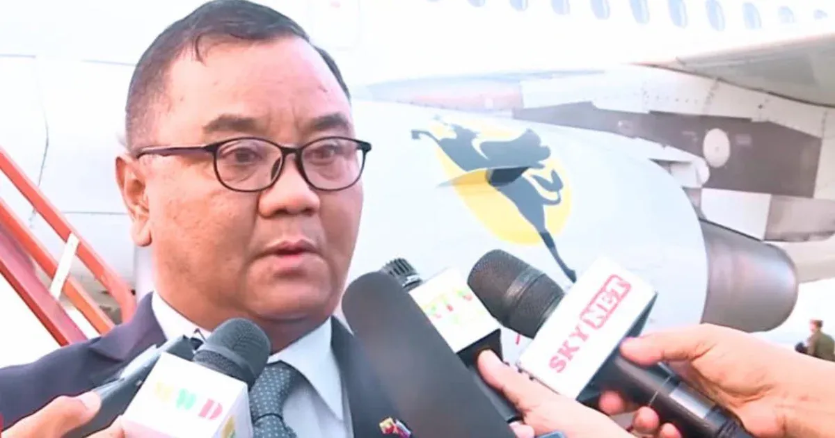 General Zaw Min Tun advises people to buy EV cars due to fuel problems