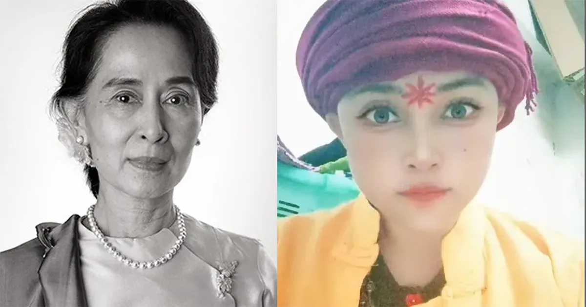 Daw Aung San Suu Kyi's teacher Mya Khu Khin who spoke about the emergency situation