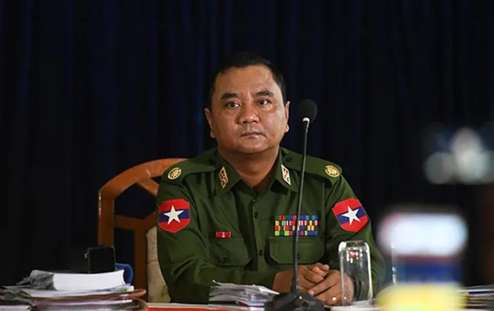 General Zaw Min Tun was dismissed from the position of military news reporter