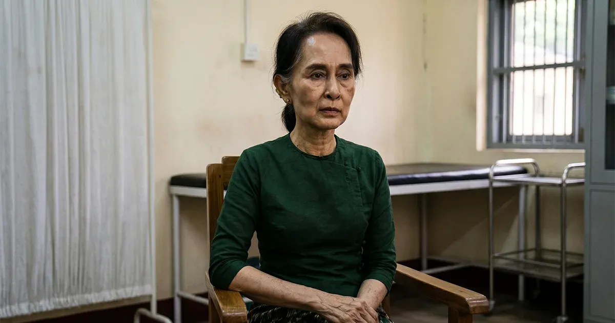 Daw Aung San Suu Kyi is in the news