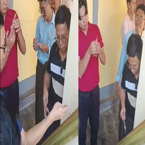 A strange injection course in Myanmar