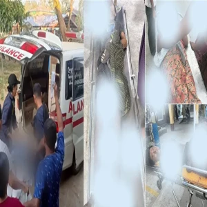 6 people were taken to the hospital due to an explosion at Thanto Chantsang in Pyigyi Takhon Township, Mandalay