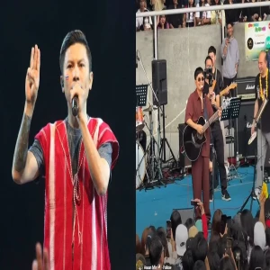 Because of this video of the concert, the singer's entry was blocked and an arrest warrant was issued